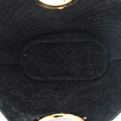 Bottega Veneta Calfskin Intrecciato Picnic Black 6 of 12