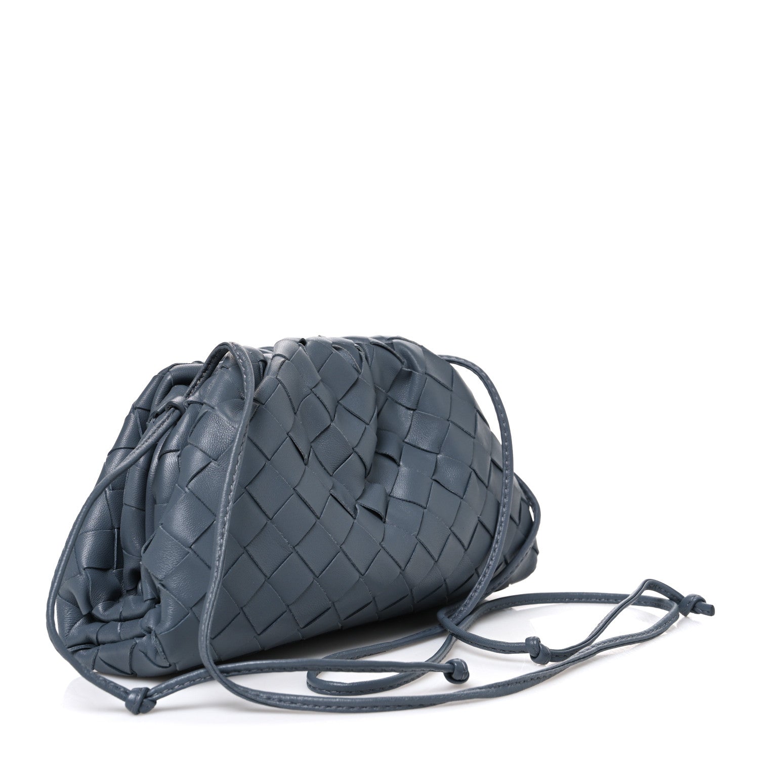 Bottega Veneta Nappa Intrecciato The Mini Pouch Thunder 2 of 10