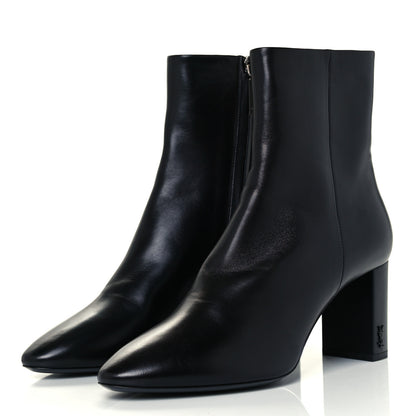 Saint Laurent Nappa Vendome Loulou Ankle Zip Boot 39 Black 2 of 11