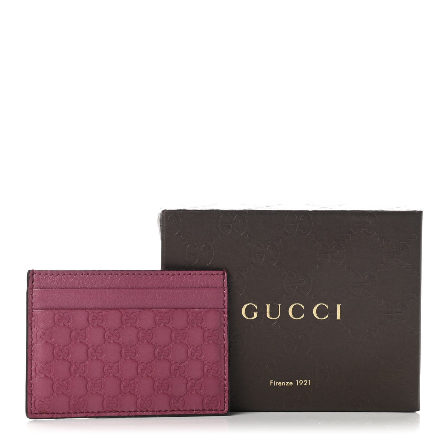 Microguccissima Card Holder Soft Peonia Flower