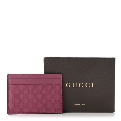 Gucci Microguccissima Card Holder Soft Peonia Flower 7 of 7