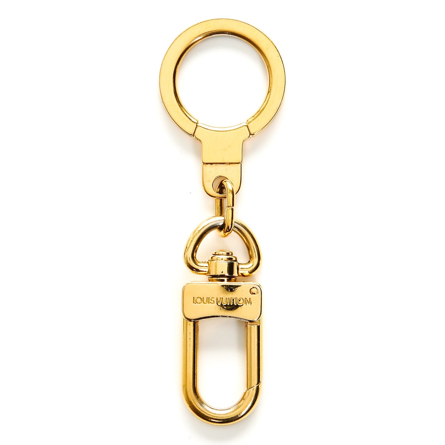 Louis Vuitton Pochette Extender Key Ring Gold 1 of 3