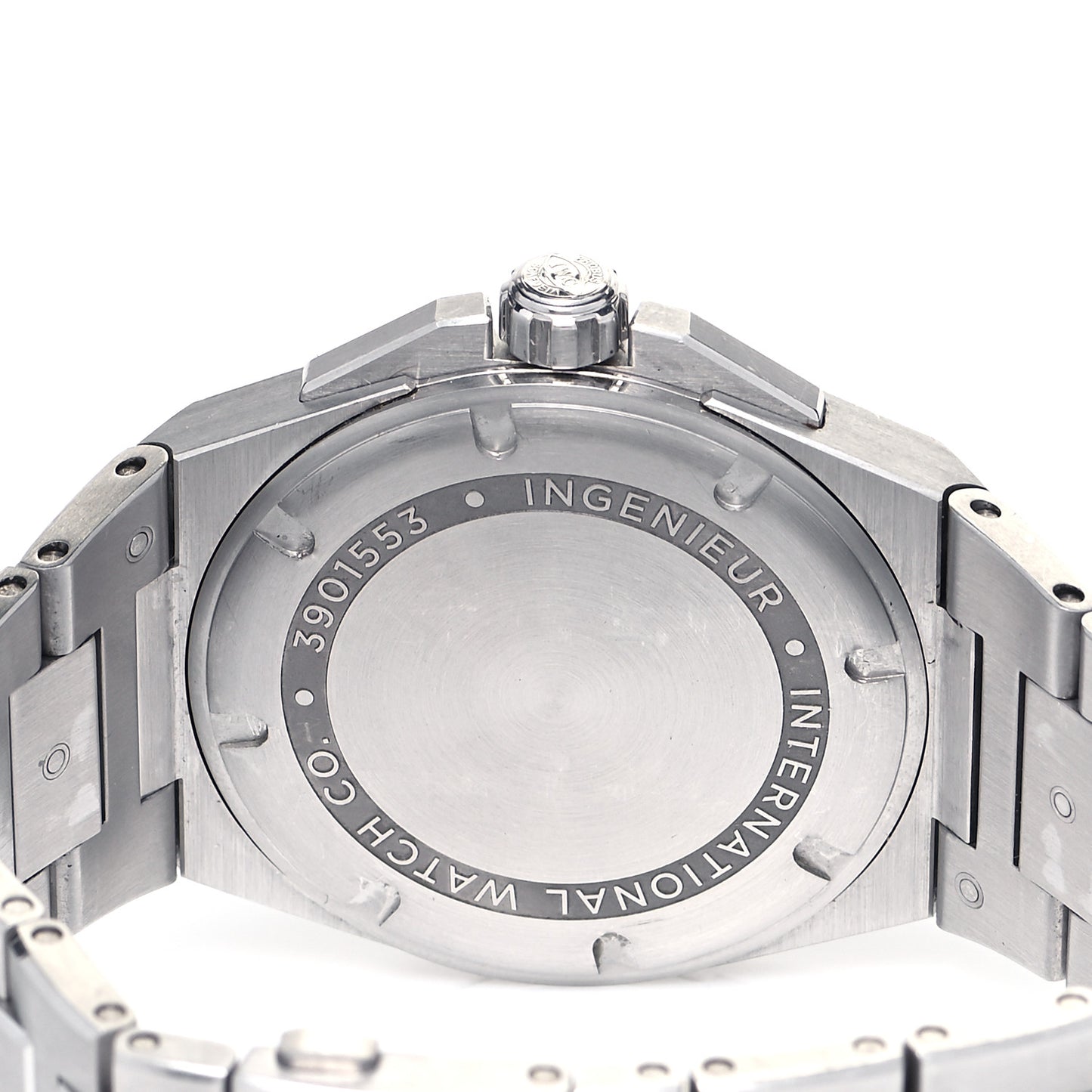 Stainless Steel 40mm Ingenieur Automatic Watch Black IW323902