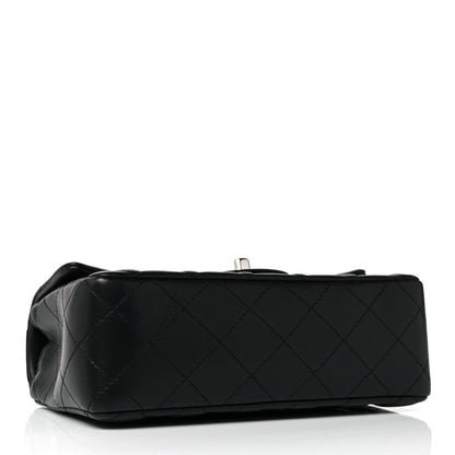 Chanel Lambskin Quilted Mini Rectangular Flap Black 4 of 10