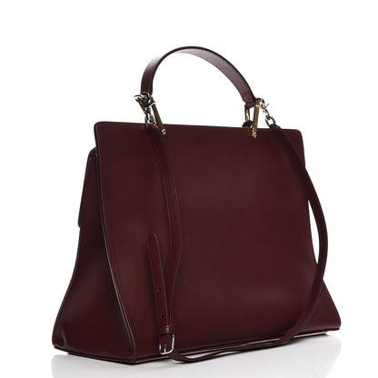 Balenciaga Calfskin Le Dix Zip Cartable Aubergine 4 of 13