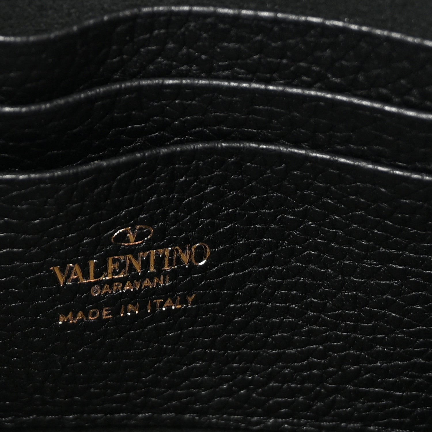Valentino Garavani Grainy Calfskin Rockstud Crossbody Pouch Black 6 of 10