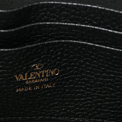 Valentino Garavani Grainy Calfskin Rockstud Crossbody Pouch Black 6 of 10
