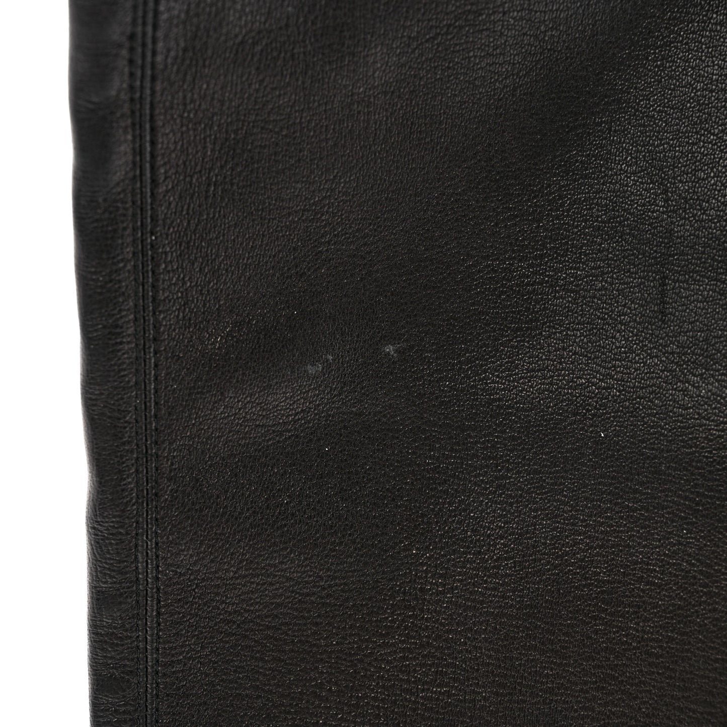 Calfskin CC Over The Knee Boots 40 Black