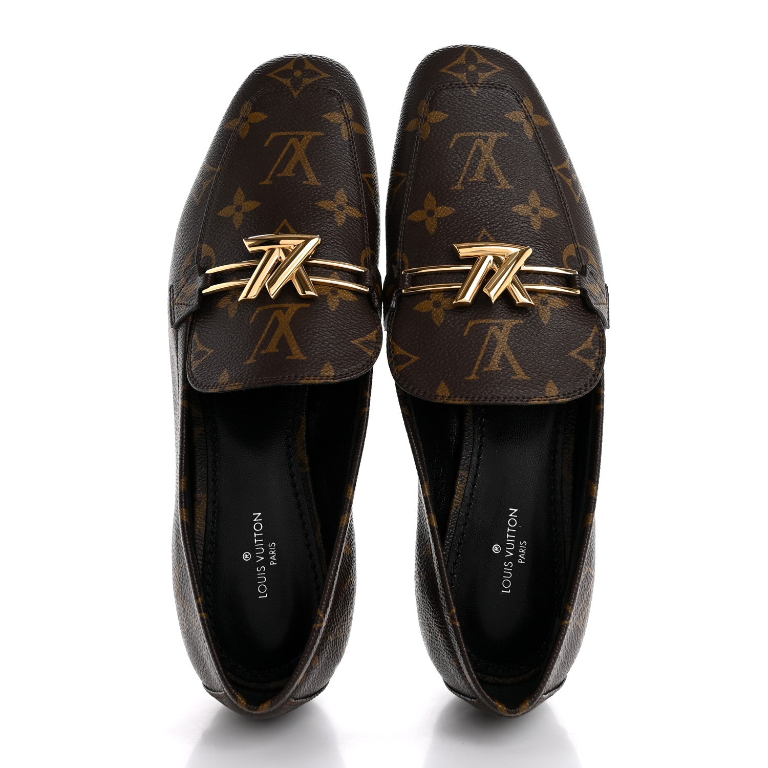 Louis Vuitton Monogram Upper Case Flat Loafer 38 2 of 10