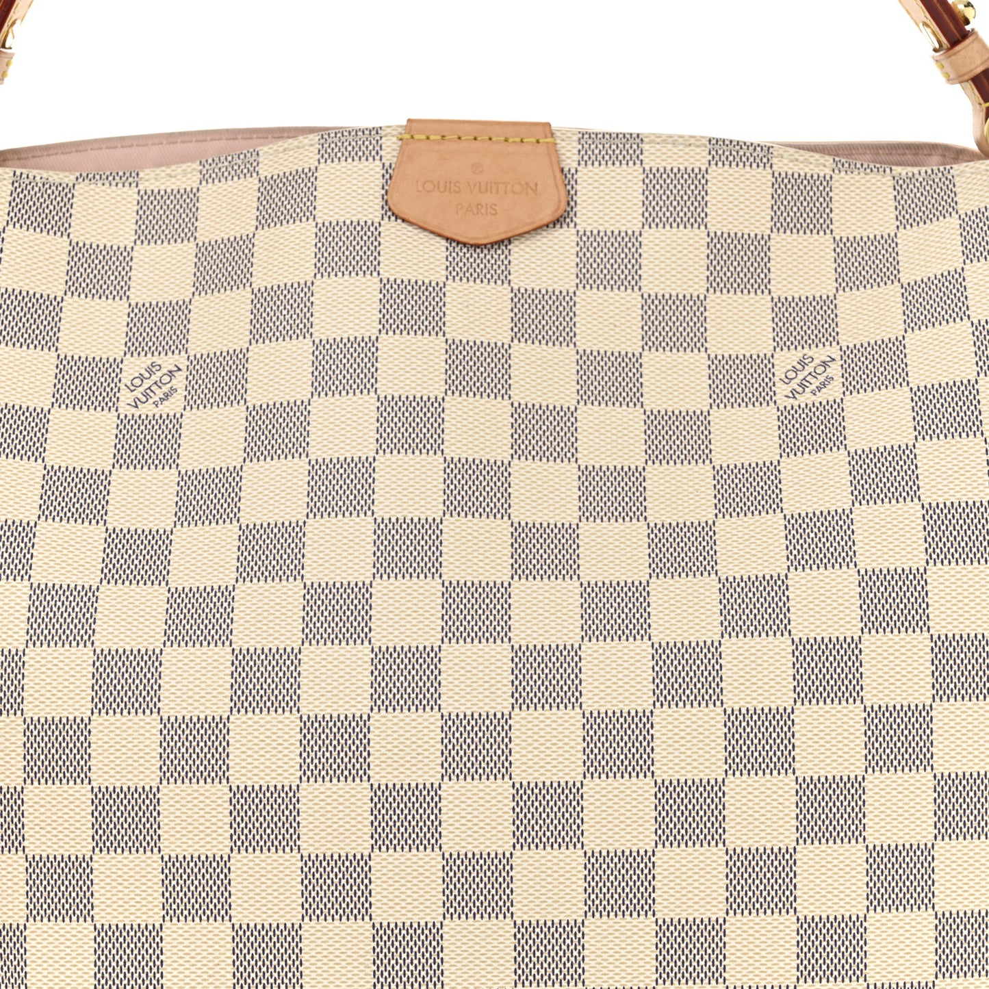 Damier Azur Graceful PM Rose Ballerine
