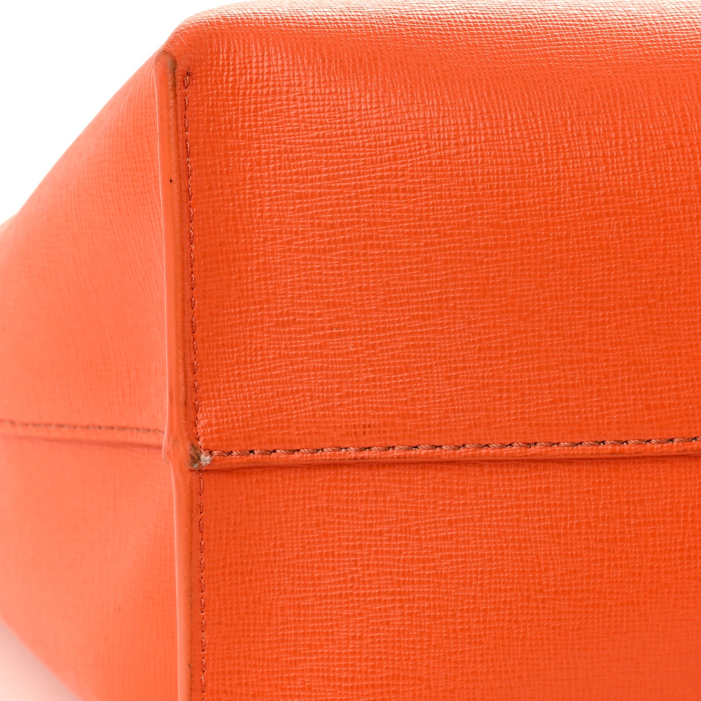 Saffiano Palazzo Medusa Tote Orange