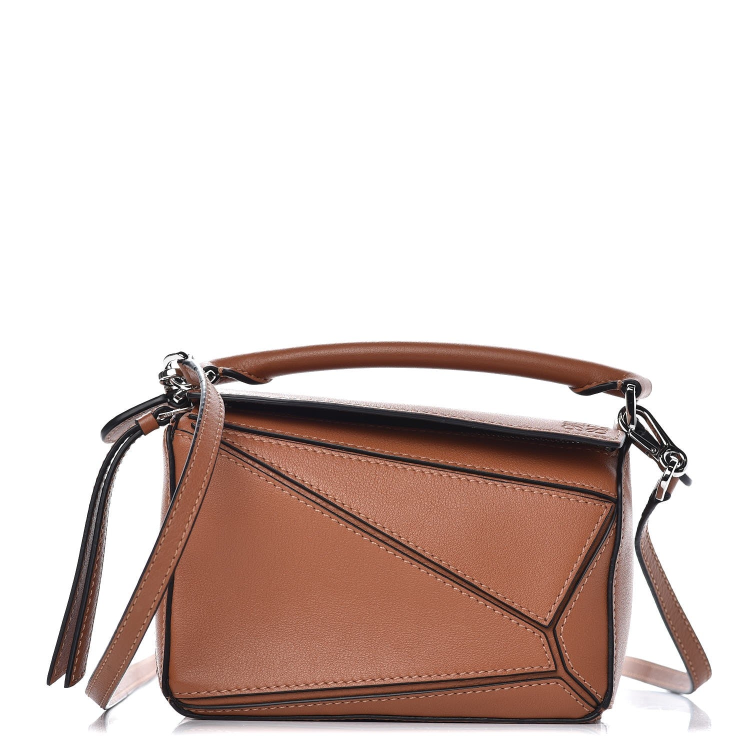 Loewe Calfskin Mini Puzzle Bag Tan 1 of 7
