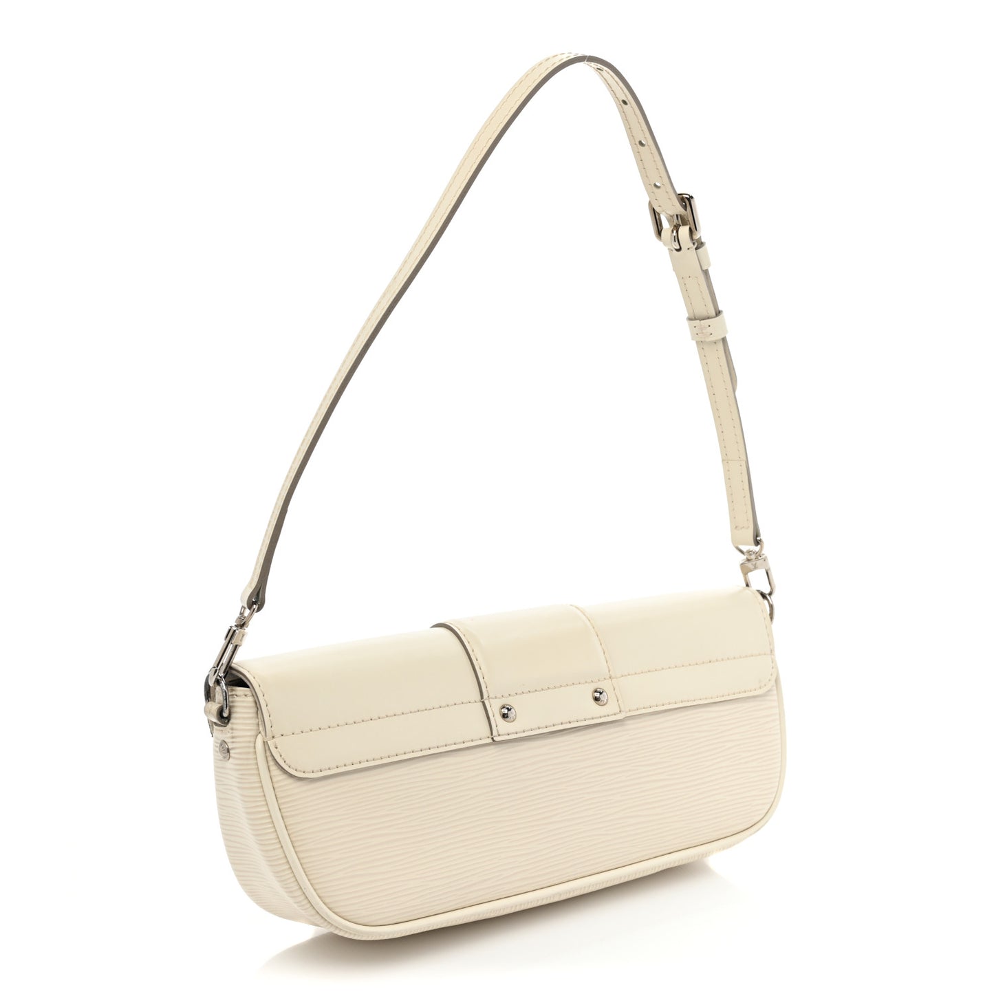 Epi Montaigne Clutch Ivory