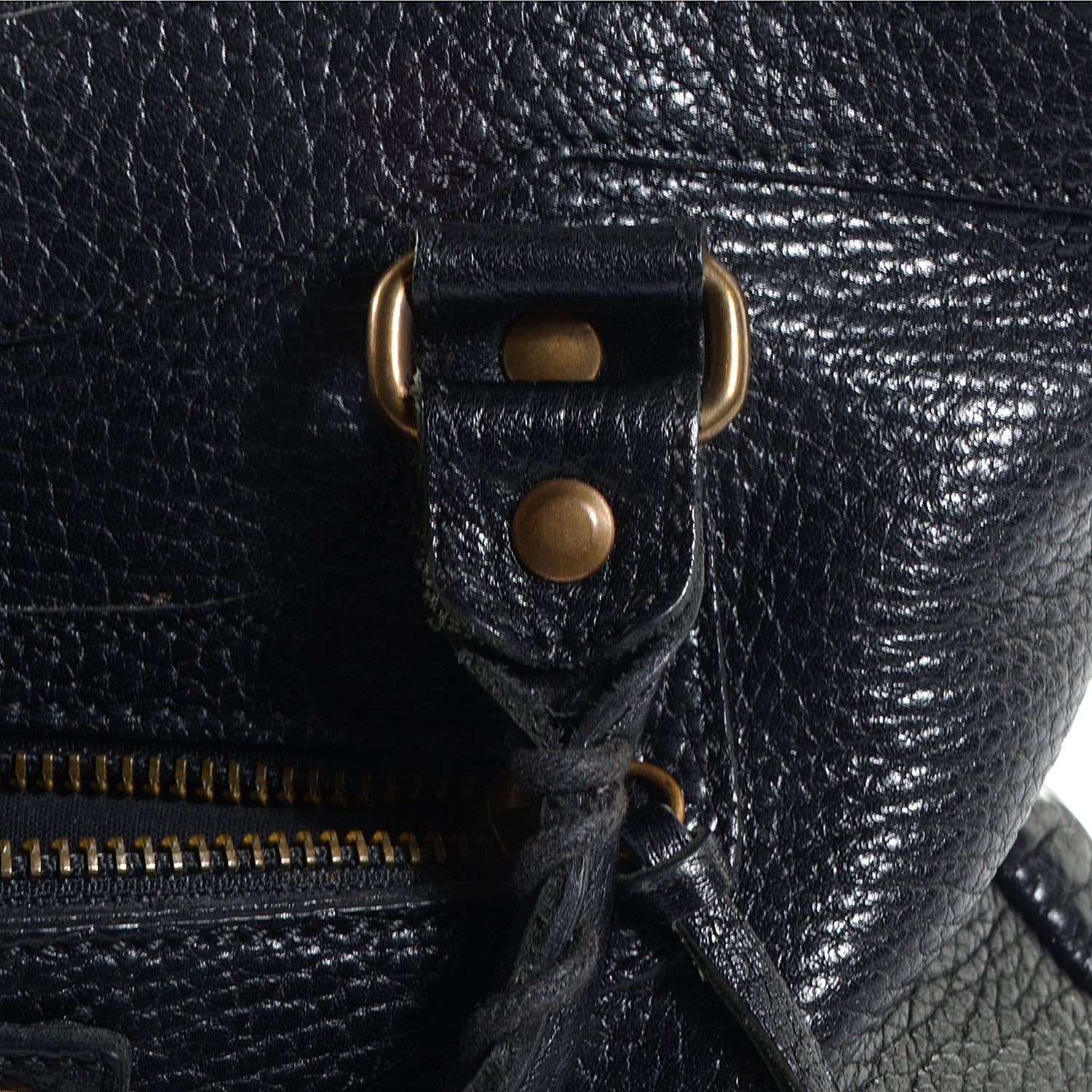 Balenciaga Pebbled Caribou Classic Hardware First Black 11 of 16