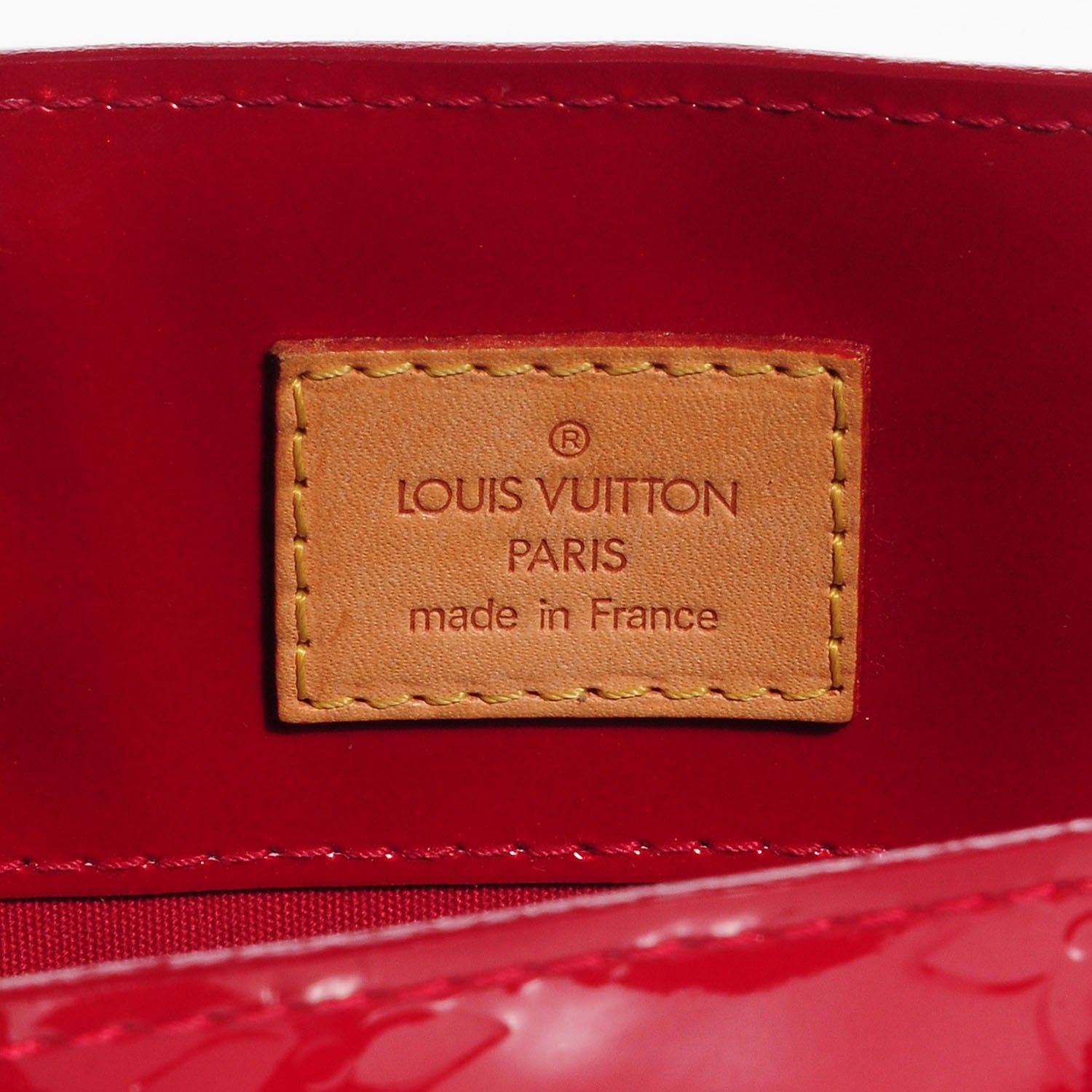 Louis Vuitton Vernis Reade PM Rouge 5 of 7