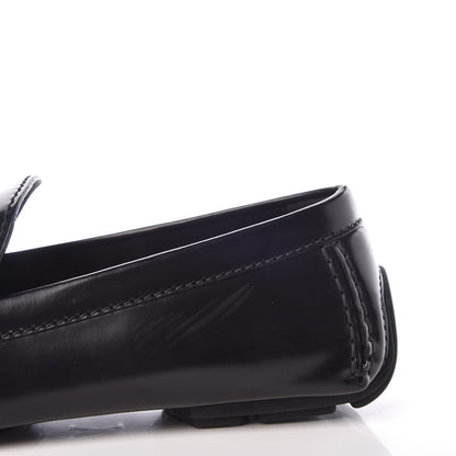 Louis Vuitton Calfskin Racetrack Moccasin Loafers 10.5 Black 8 of 8