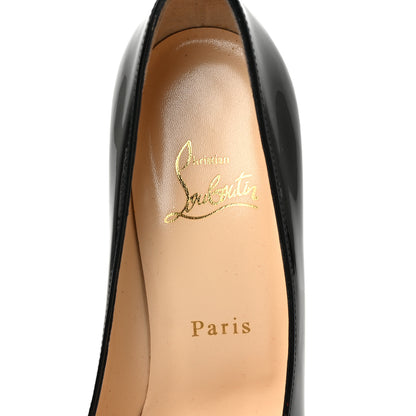 Christian Louboutin Patent New Simple 120 Pumps 37 Black 7 of 7