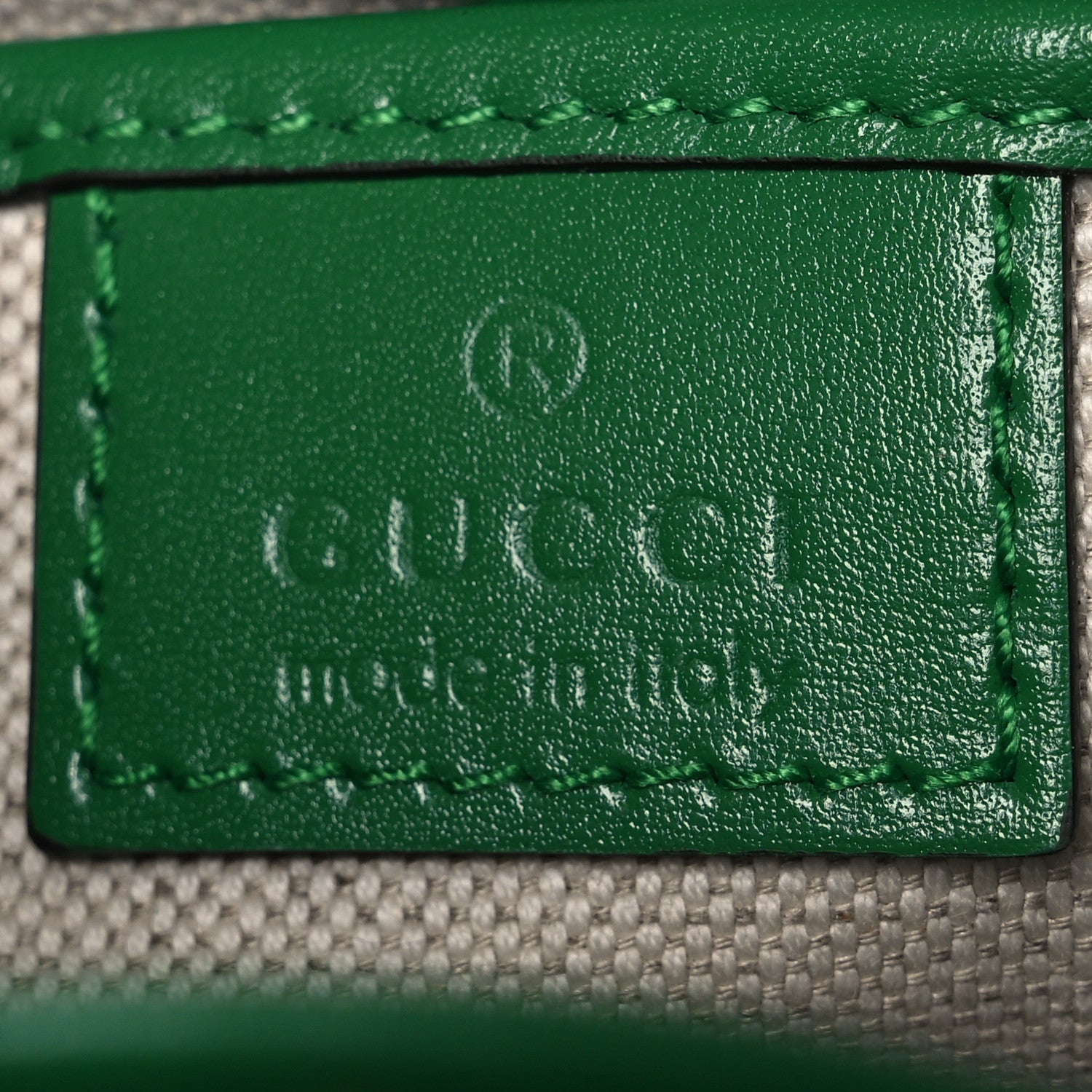 Gucci Boarded Dyana Lux Calfskin Web Small Bamboo 1947 Top Handle Bag Spring Green 6 of 10