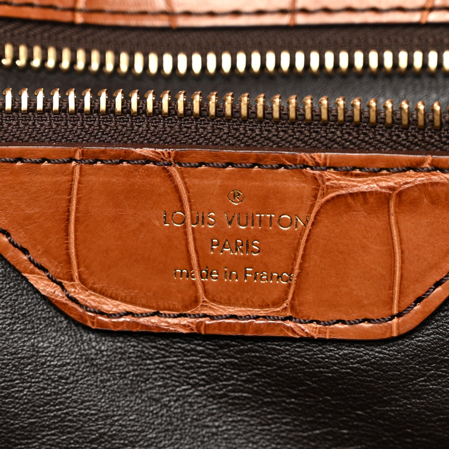 Louis Vuitton Monogram Alligator Trim Mahina XL 1829076 – FASHIONPHILE