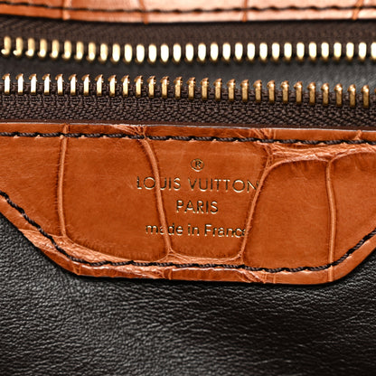 Louis Vuitton Monogram Alligator Trim Mahina XL 7 of 11
