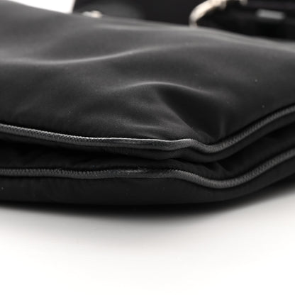 Prada Re-Nylon Saffiano Re-Edition 2000 Double Zip Crossbody Bag Black 13 of 16