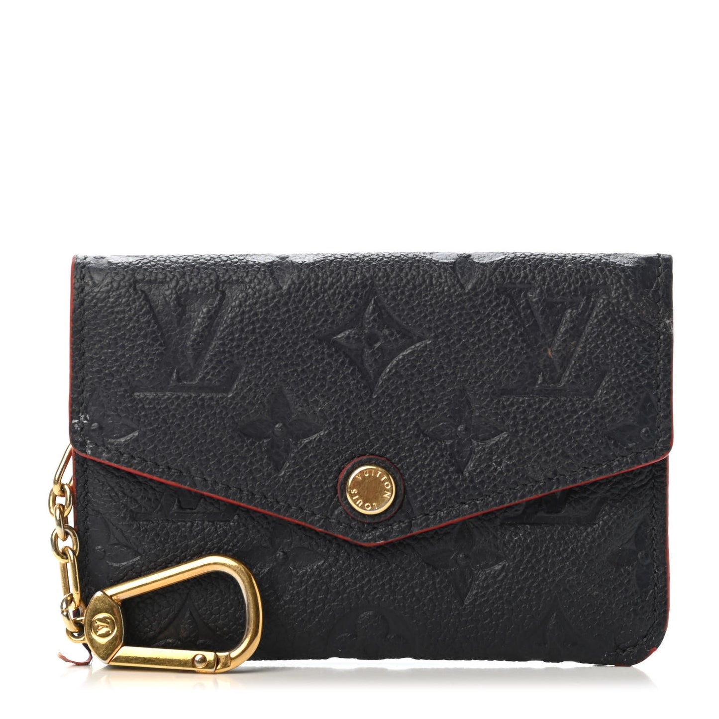 Empreinte Key Pouch Marine Rouge