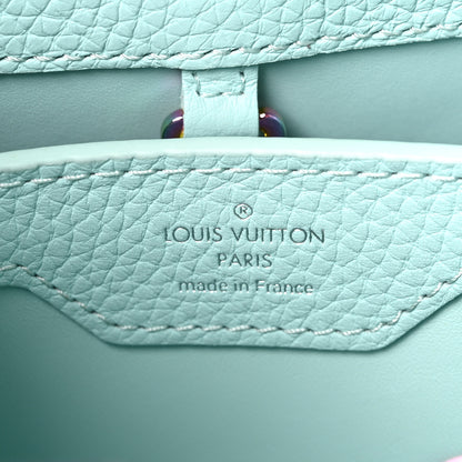 Louis Vuitton Taurillon Capucines BB Iridescent Topaz 6 of 10