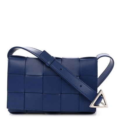 Bottega Veneta Lambskin Maxi Intrecciato Cassette Crossbody Bag Cruise 1 of 11