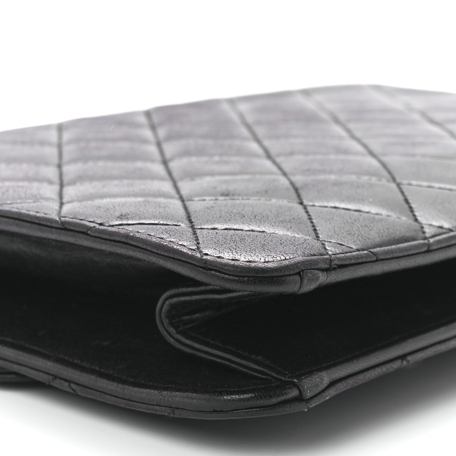 Chanel Lambskin Quilted Small Single Flap Black 11 of 12