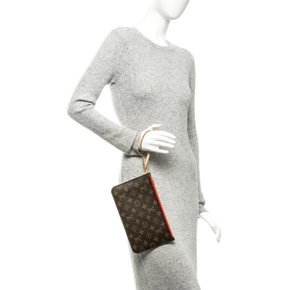 Louis Vuitton Monogram Neverfull MM GM Pochette Cherry 2 of 7
