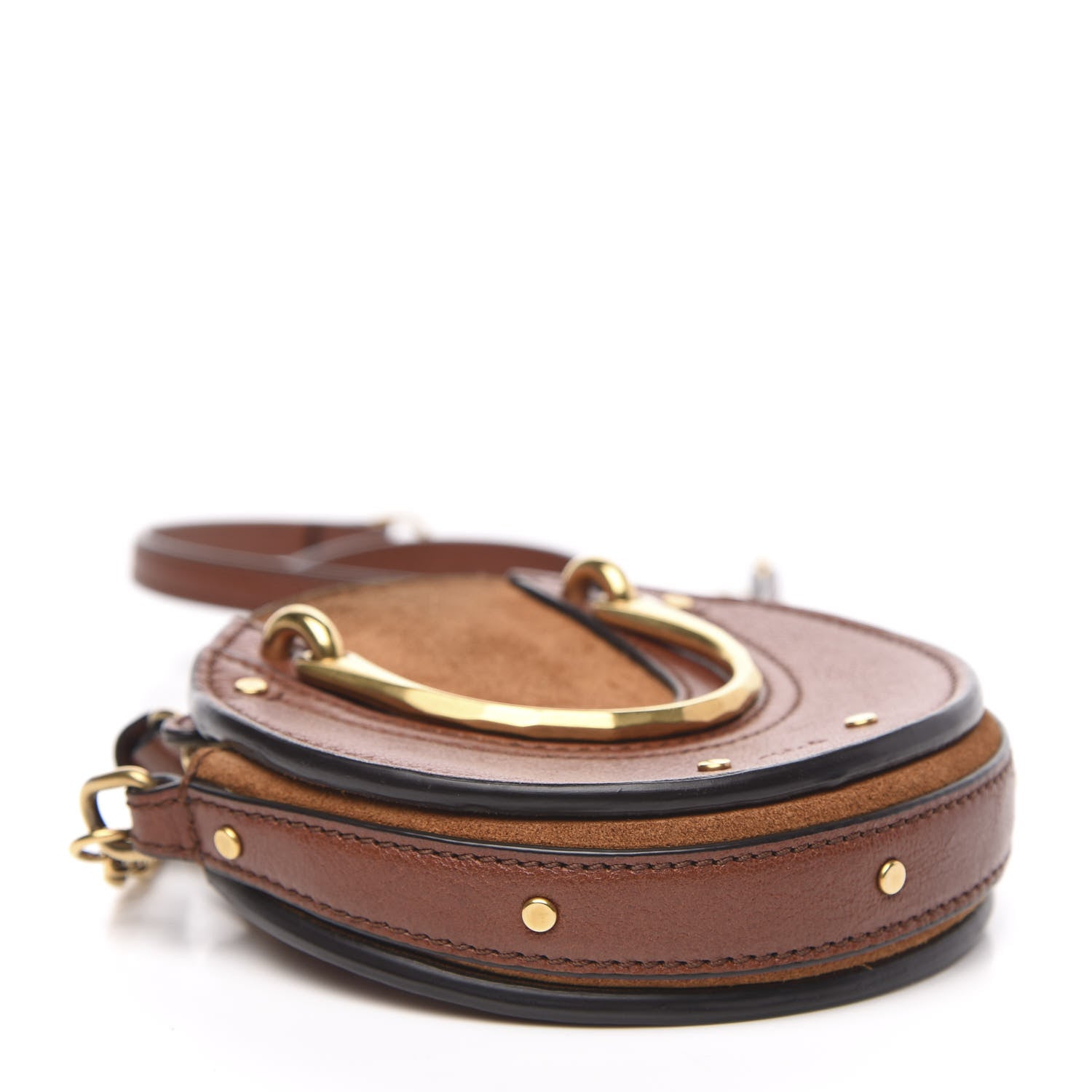 Chloe Goatskin Suede Mini Pixie Bag Saffron Red 4 of 11