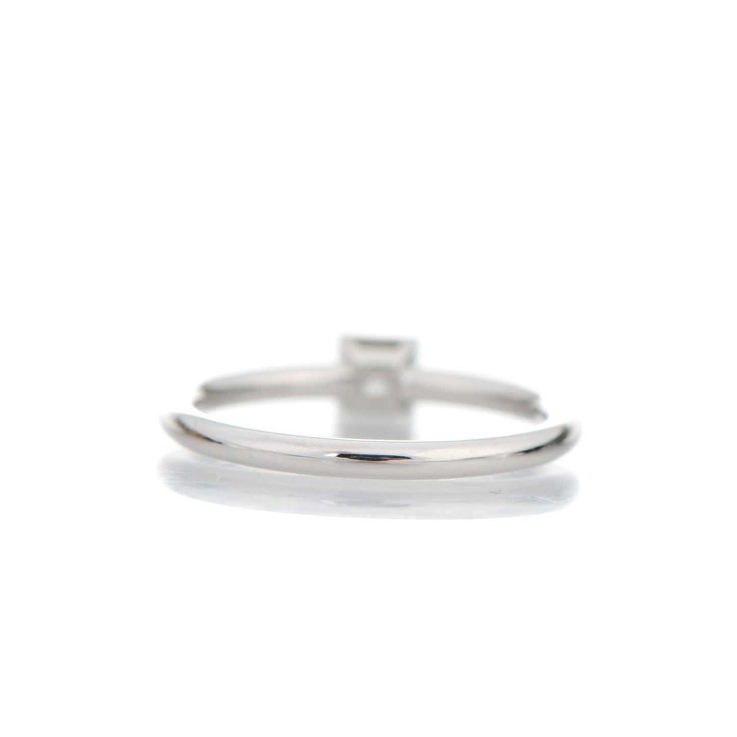 Platinum Diamond Princess Cut Engagement Ring 5