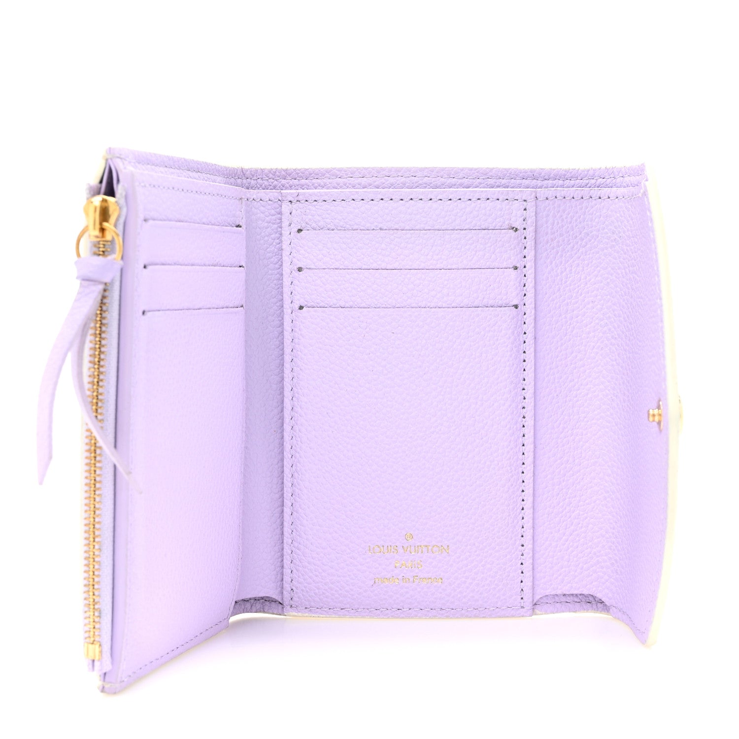 Louis Vuitton Empreinte Monogram Giant Victorine Wallet Latte Bubble Tea 5 of 10