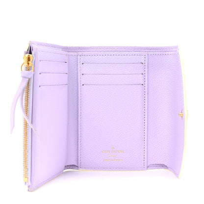 Louis Vuitton Empreinte Monogram Giant Victorine Wallet Latte Bubble Tea 5 of 10