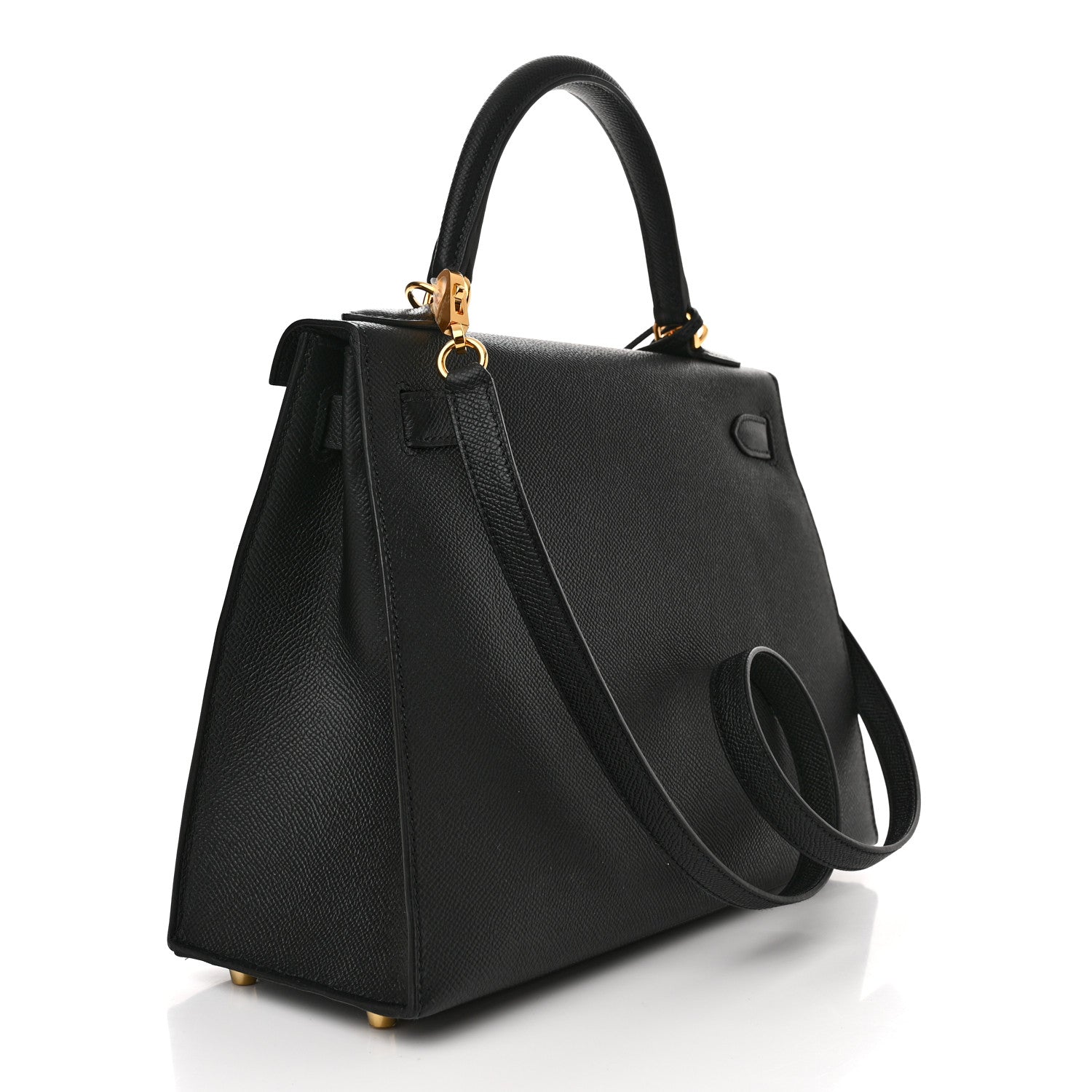 Hermes Epsom Kelly Sellier 28 Black 2 of 11