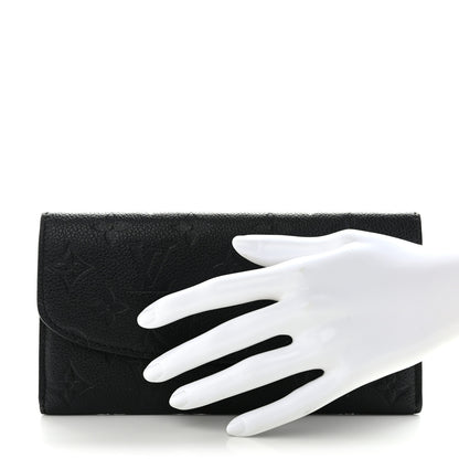 Louis Vuitton Empreinte Emilie Wallet Black Dune 2 of 12