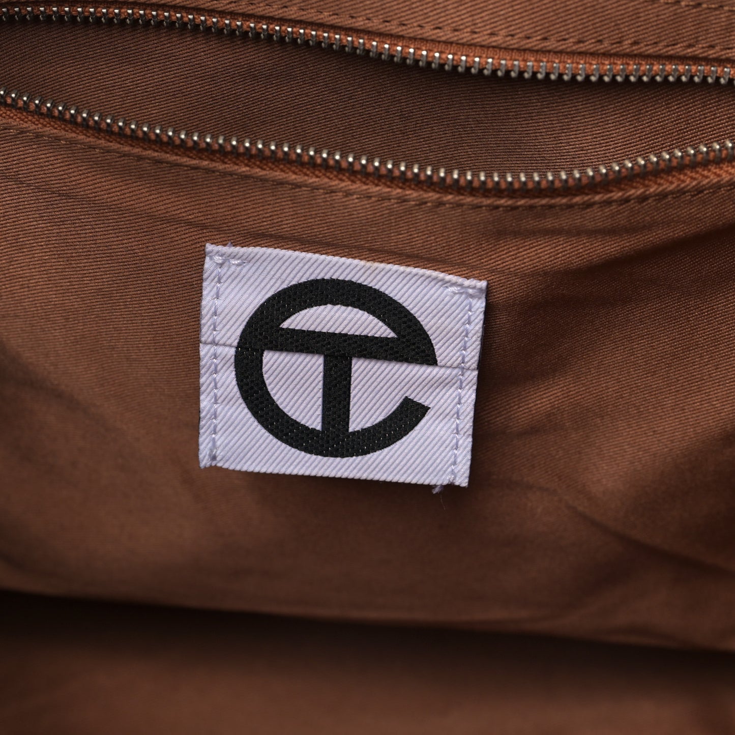 Vegan Leather Medium Shopping Bag Tan