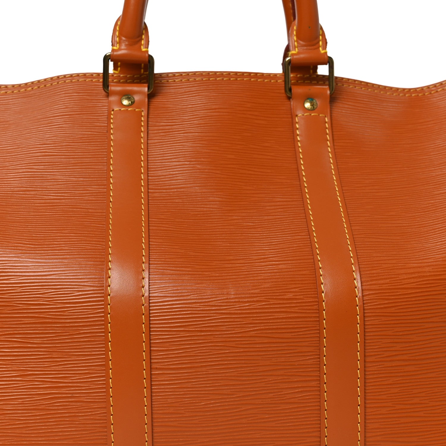 Louis Vuitton Epi Keepall 45 Cipango 8 of 10