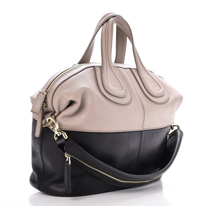 Givenchy Waxy Grained Calfskin Medium Nightingale Beige Black 3 of 7