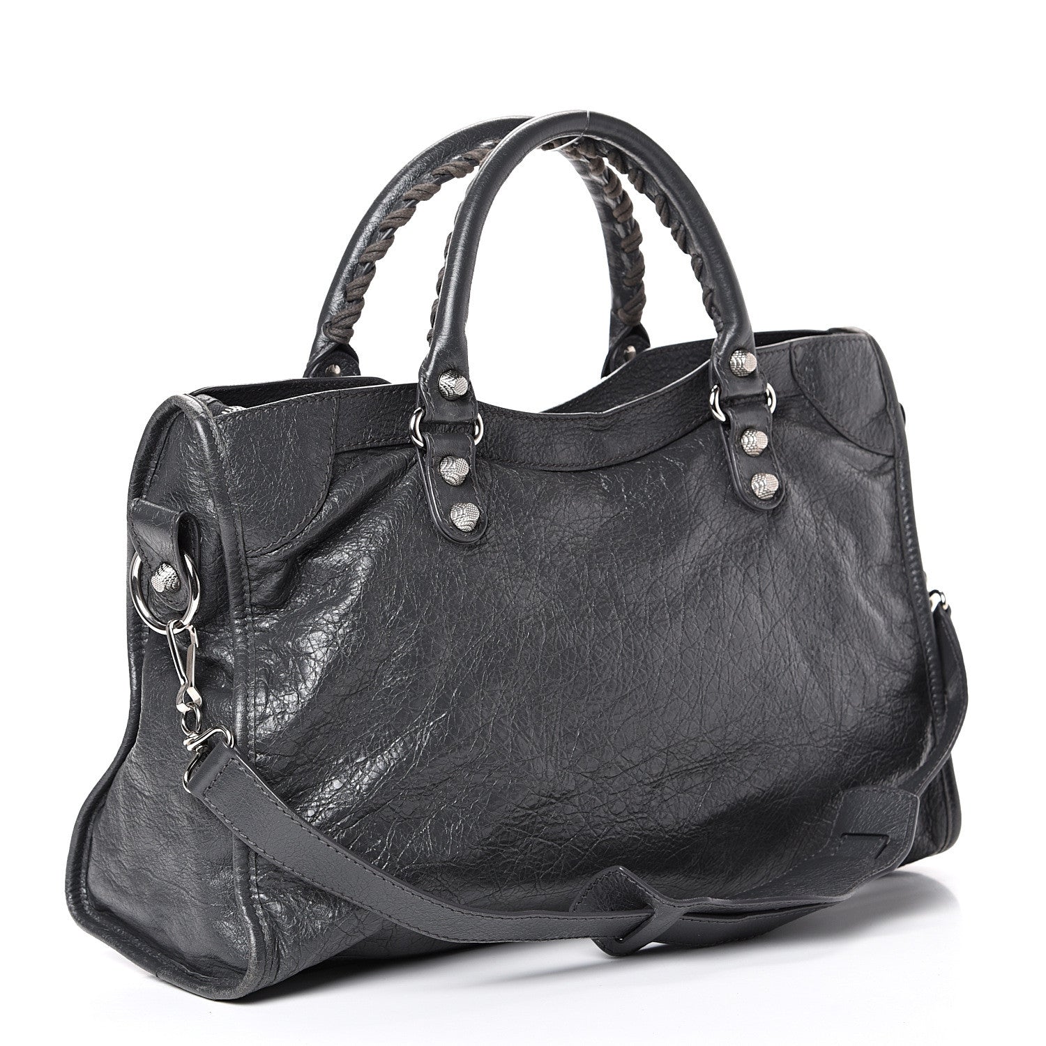 Balenciaga Agneau Giant 12 Silver Hardware City Gris Fossile 2 of 10