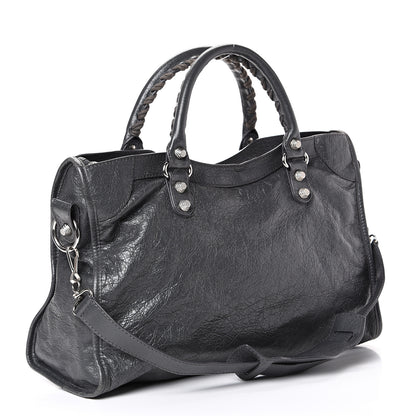 Balenciaga Agneau Giant 12 Silver Hardware City Gris Fossile 2 of 10