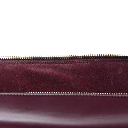 Saint Laurent Calfskin Classic Duffle 6 Amarena 19 of 20