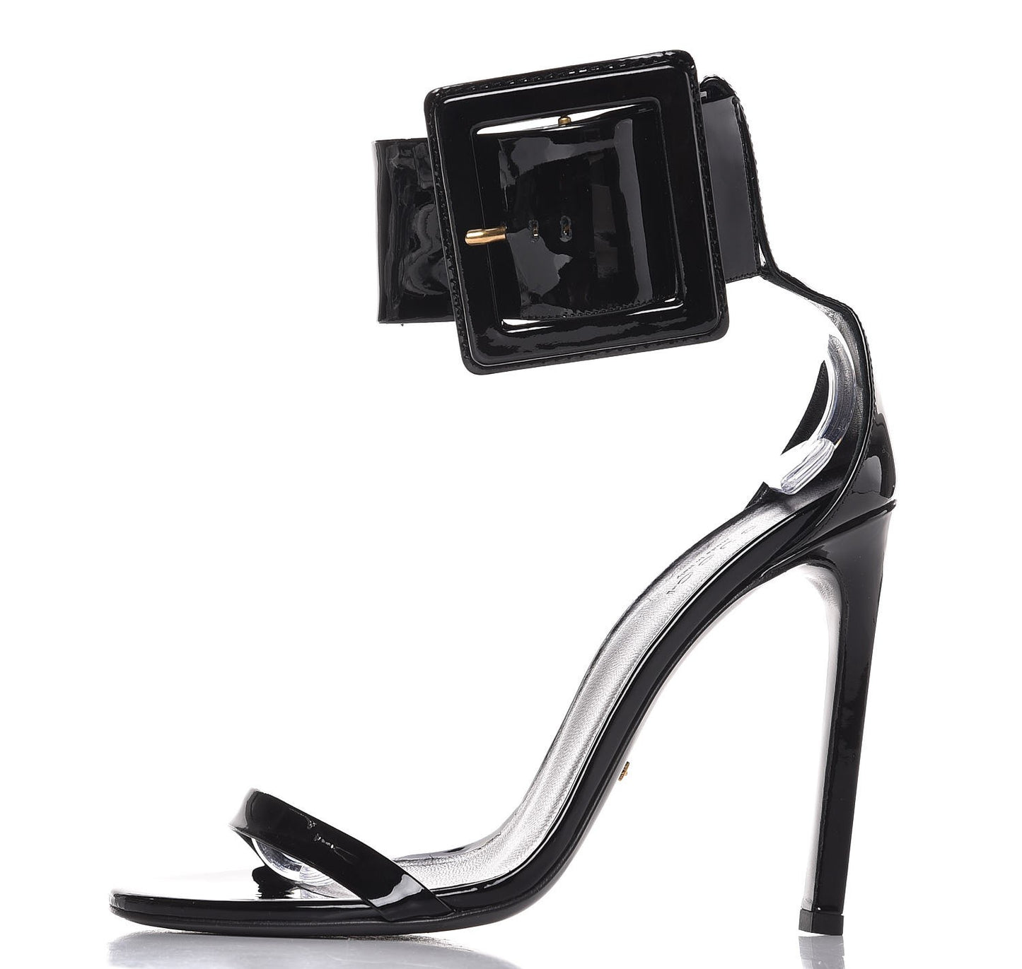 Patent Victorie Sandals 38 Black