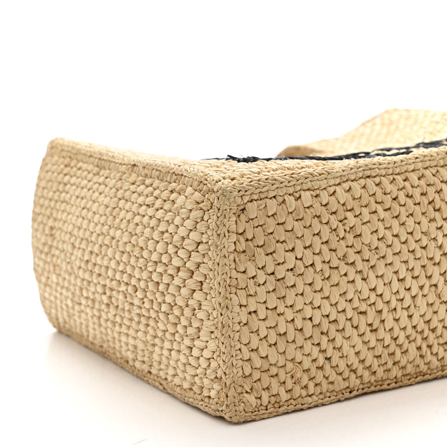 Loewe X PAULA'S IBIZA Raffia Font Tote Natural Tan 8 of 9