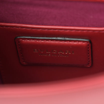 Bulgari Calfskin Serpenti Forever Crossbody Bag Red 6 of 9