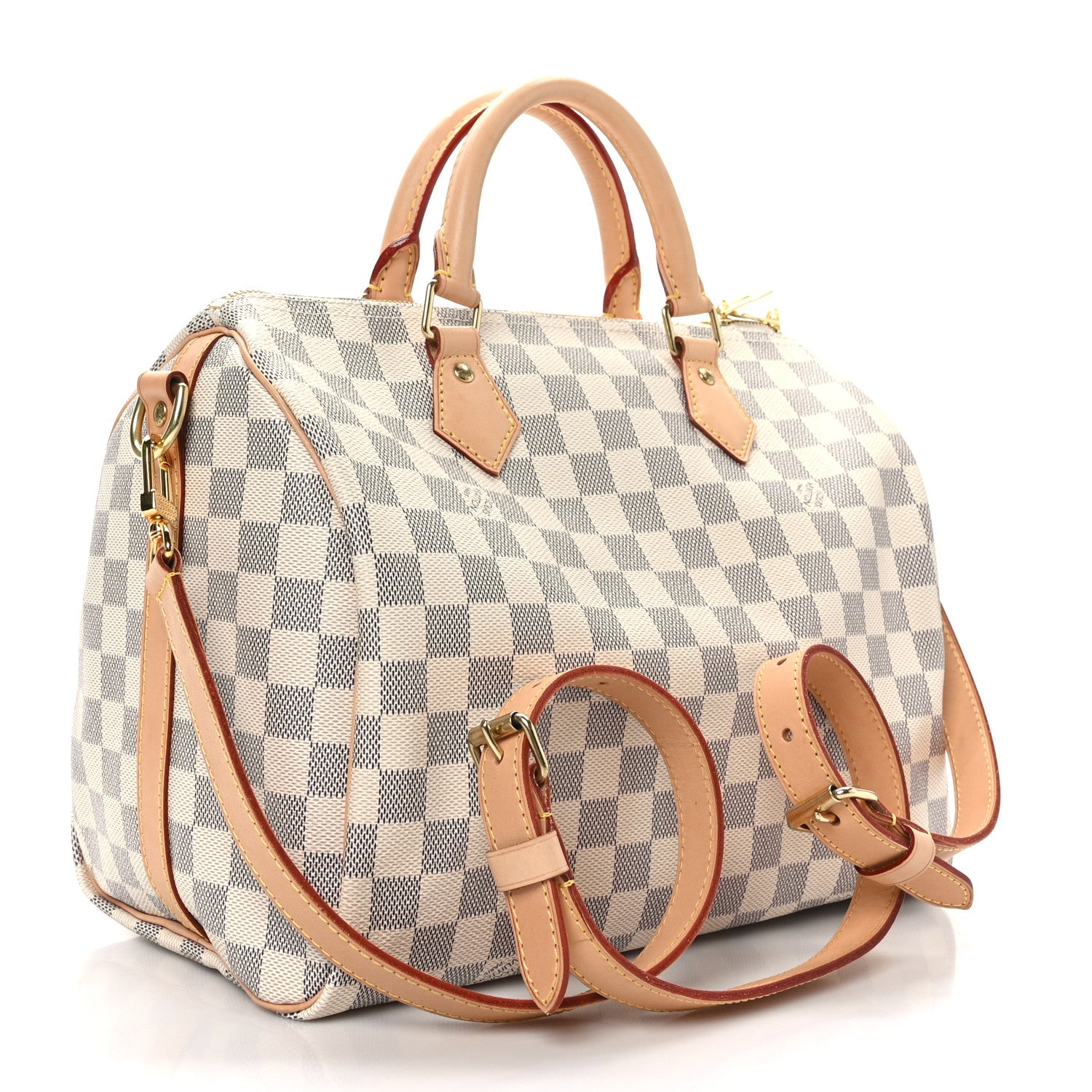 Louis Vuitton Damier Azur Speedy Bandouliere 30 3 of 11