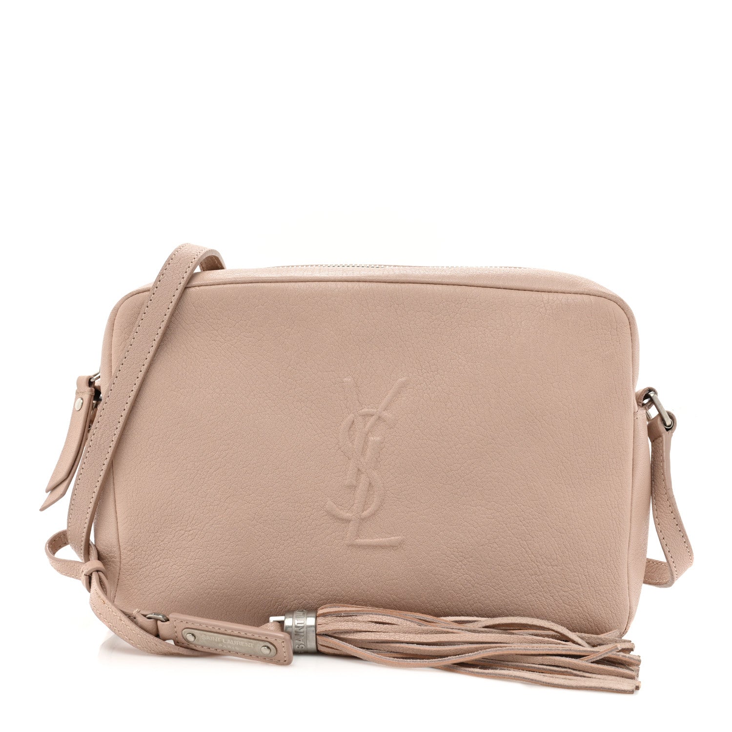 Saint Laurent Lambskin Monogram Small Lou Camera Bag Marble Pink 1 of 20