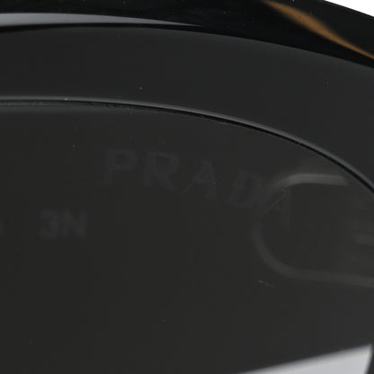 Prada Acetate Oval Sunglasses SPR 26Z Black 7 of 8