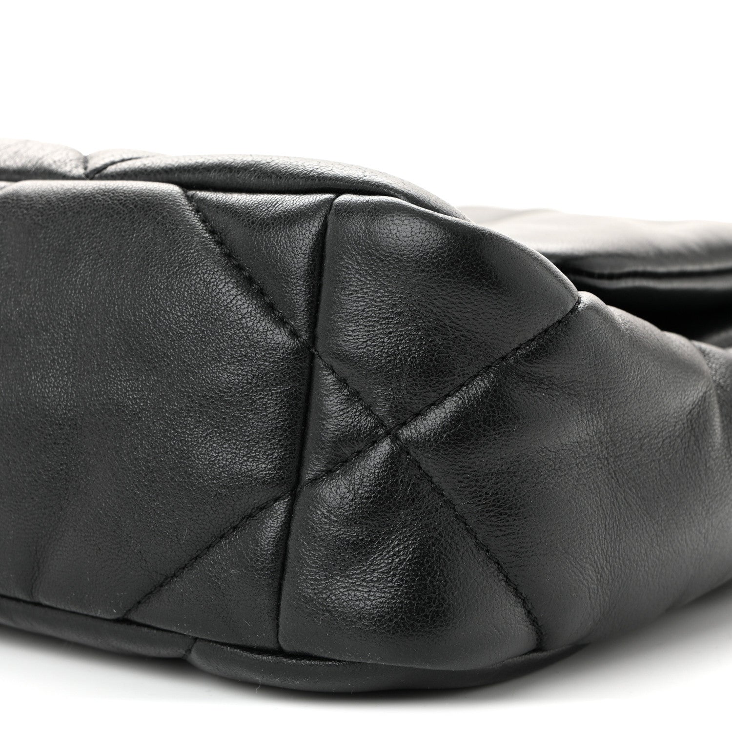 Chanel Lambskin Quilted Medium Chanel 19 Flap Black 10 of 10