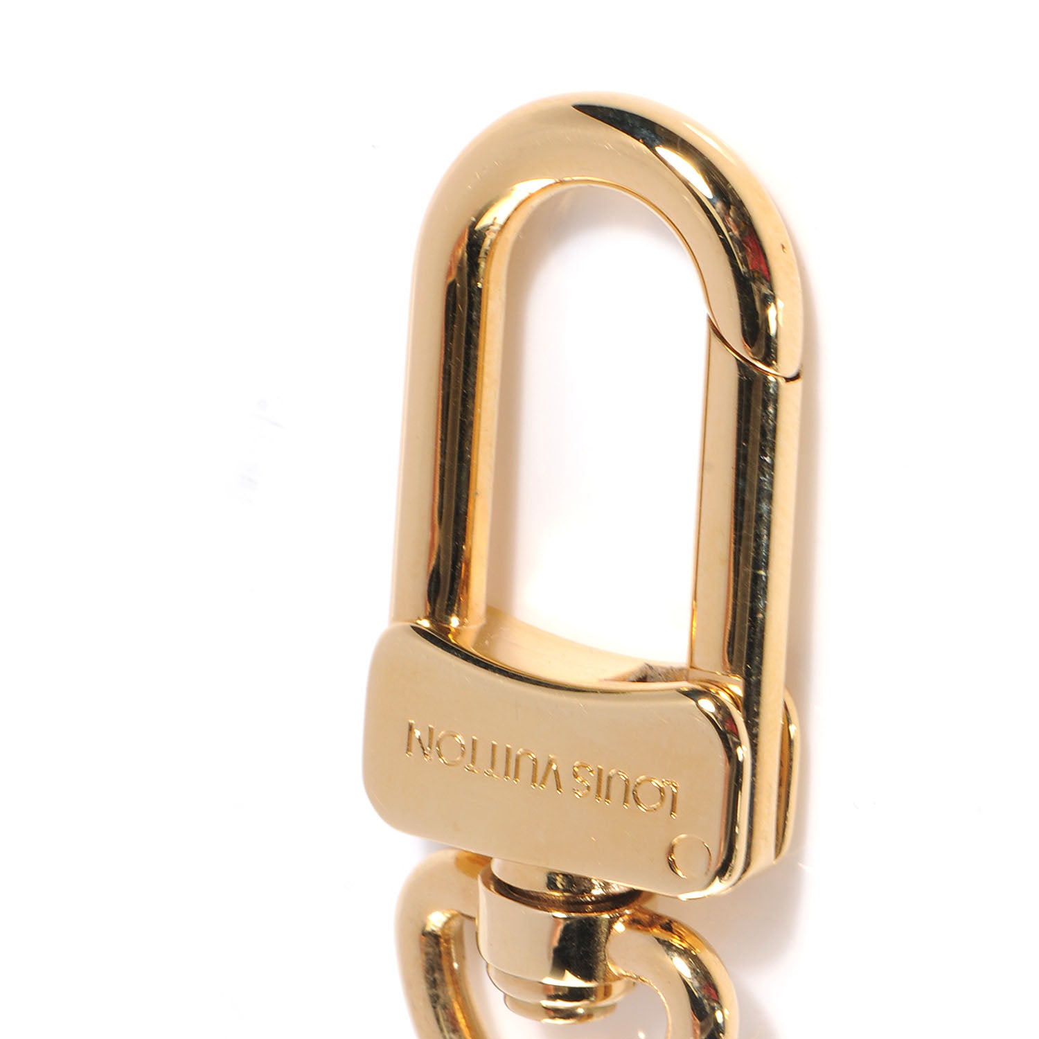 Louis Vuitton Pochette Extender Key Ring Gold 4 of 4